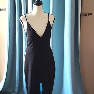 Pantsuit - spaghetti strap/lace back